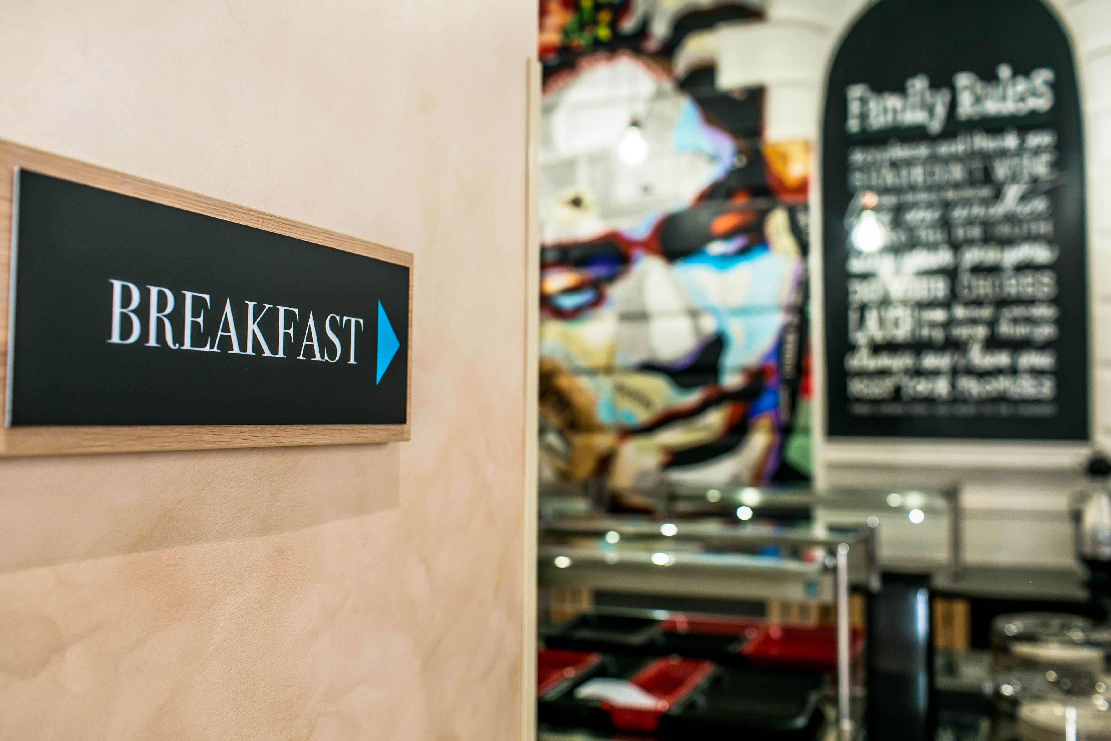 daily buffet breakfast (eur 15 per person)