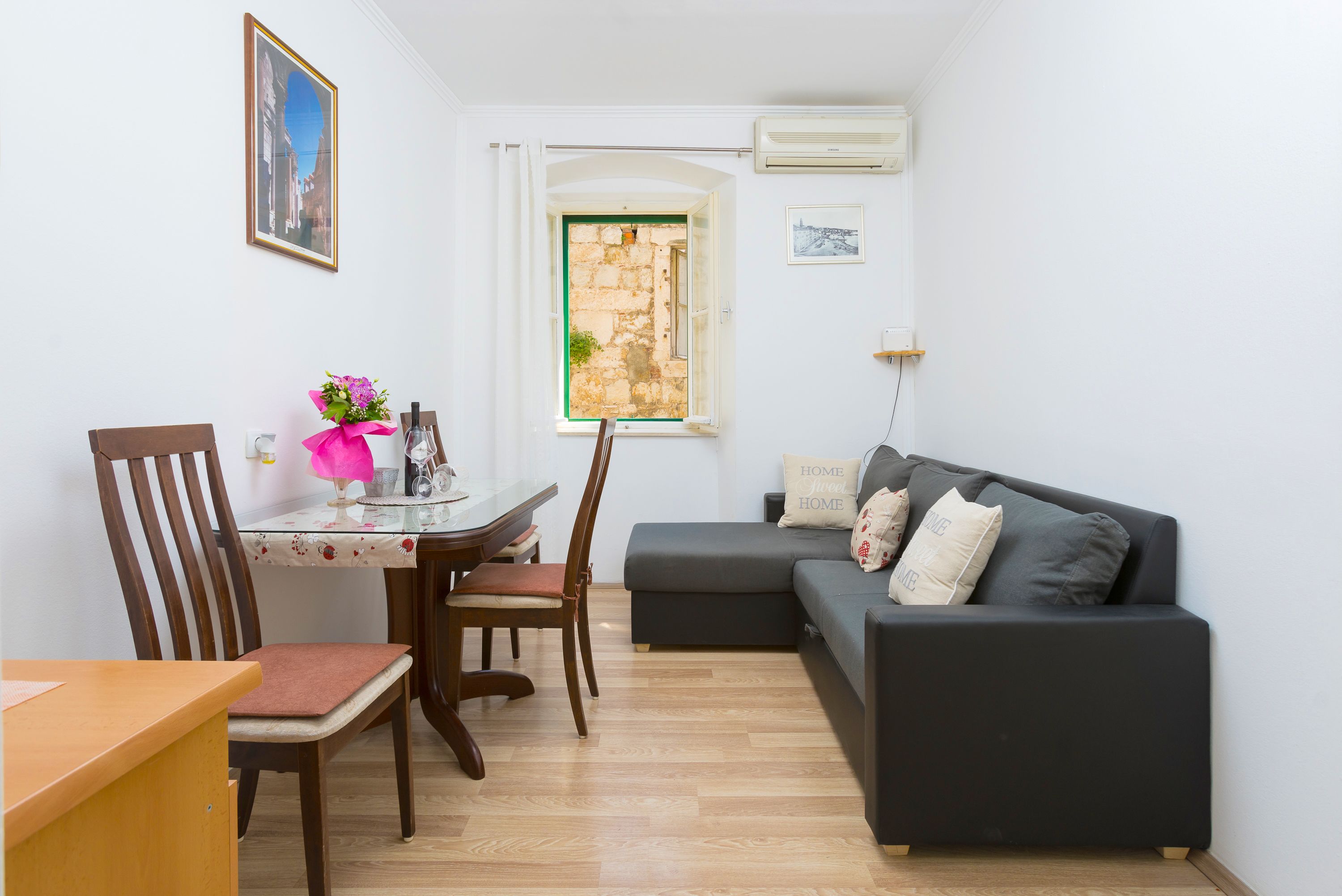 Leilighet – city, byutsikt | Oppholdsrom | LCD-TV og Netflix