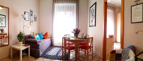 Suite Familiale, cuisine | Coin séjour