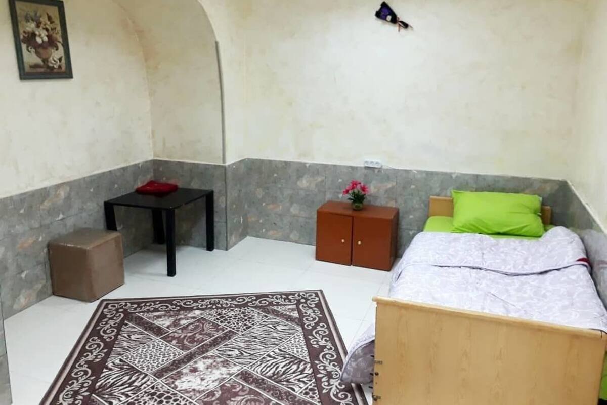 Habitación individual económica, 1 cama individual | Sala de estar