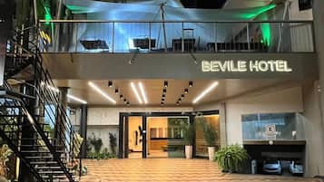 Voorkant van accommodatie