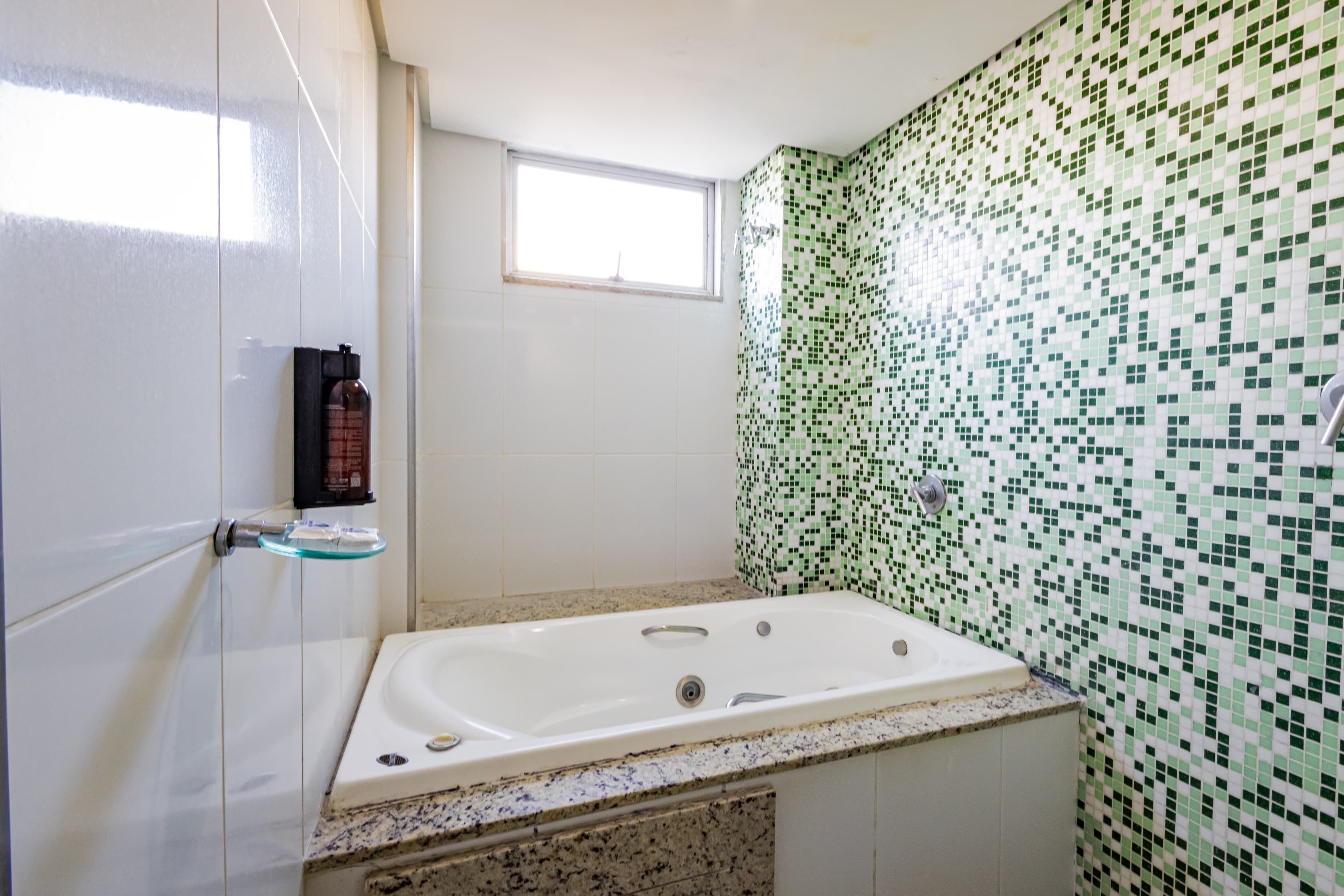 superior double room | bathroom | shower, free toiletries, towels, soap