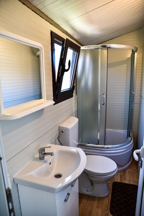 Bathroom - Mobile Homes Giovanni's beach Copacabana (Ulcinj)
