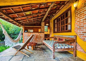 Chalet, 1 King Bed (Da Montanha) | Terrace/patio - Pousada do Capão (Palmeiras)