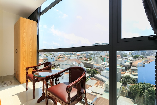 Superior-Doppelzimmer | Blick vom Balkon