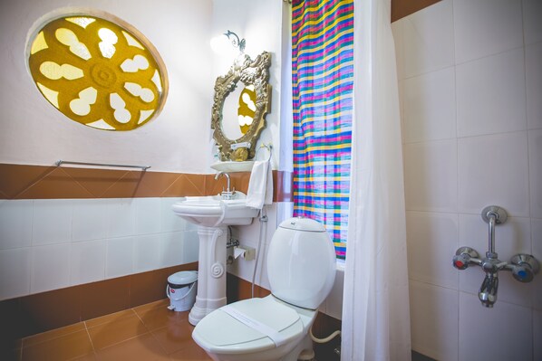 Bathroom - INDeco Hotels Swamimalai, Kumbakonam (Kumbakonam)