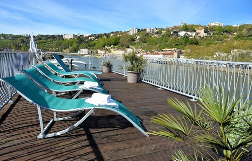 Studio Péniche Centre Lyon Insolite