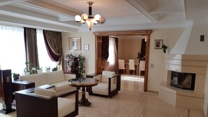Villa, 6 Bedrooms, Private Pool | Living area | TV, DVD player - Villa Schwarzwald (Schluchsee)