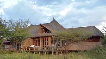 Façade de l’hébergement