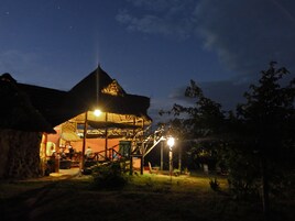 Front of property - evening/night