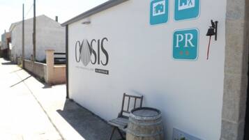 Entrada de la propiedad