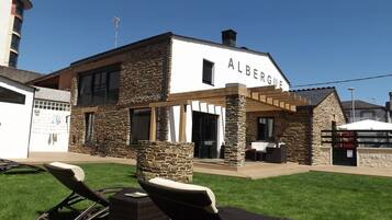 Voorkant van accommodatie