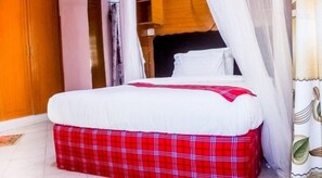 Chambre Deluxe double | Bureau, accès au Wi-Fi (inclus), literie fournie