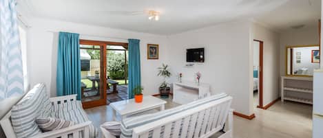Leopard Tortoise Cottage self-catering | Coin séjour