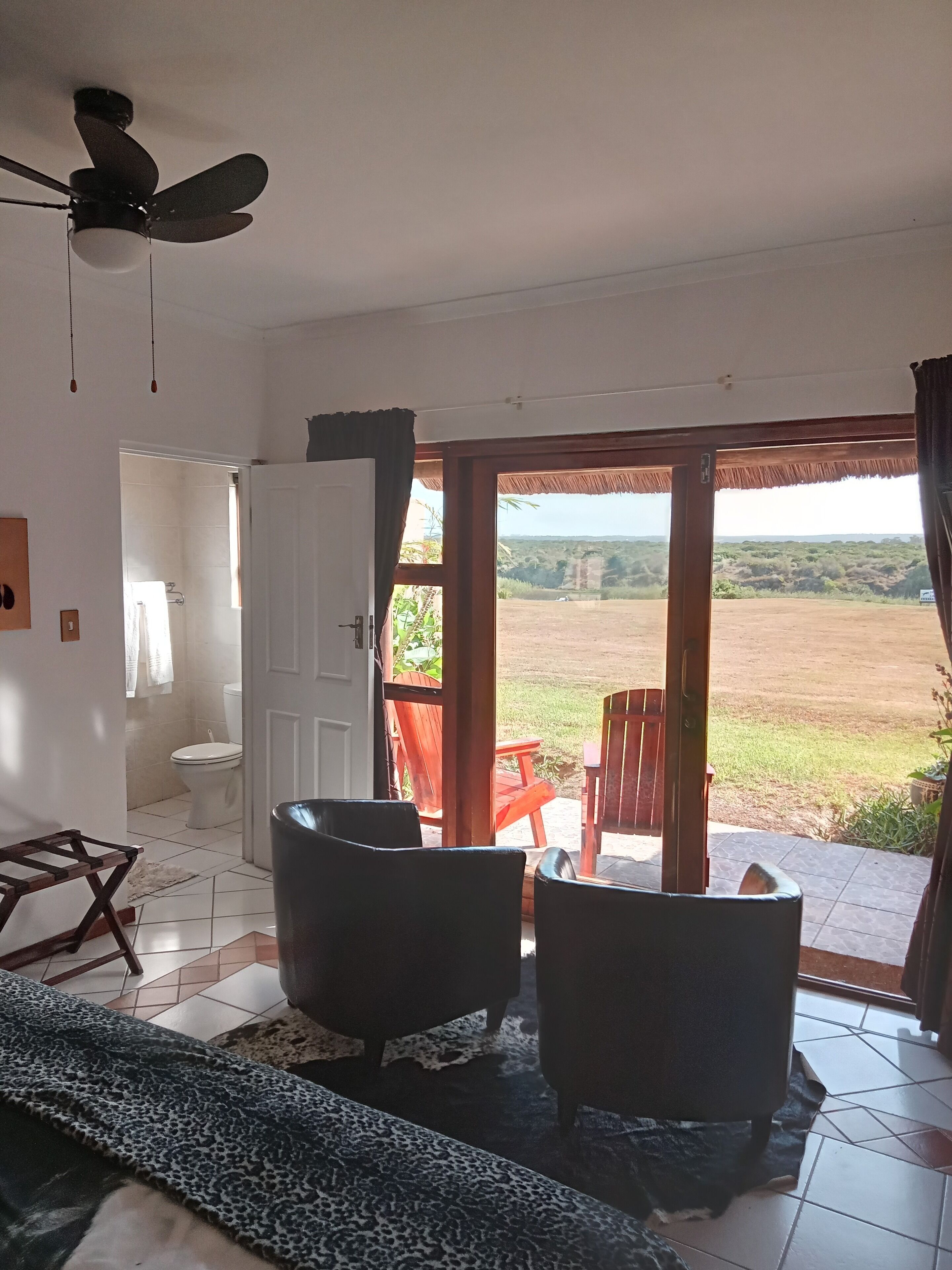 Façade de l’hébergement