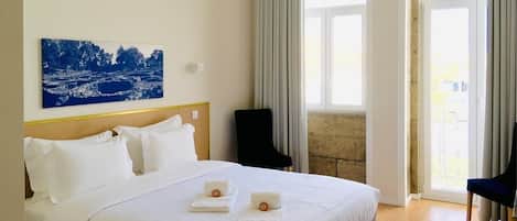 Chambre Double, balcon