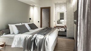 Loftsleilighet, spabadekar, sjøutsikt | Memory foam-senger, minibar, safe på rommet og lydisolert