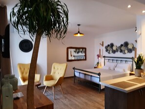 Superior Studio, Lanai, Sea View | In-room safe, iron/ironing board, rollaway beds, free WiFi - Kipos Villas and Suites (Mykonos)