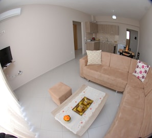 Flat-screen TV - Wave Apartments Sarande (Sarandë)