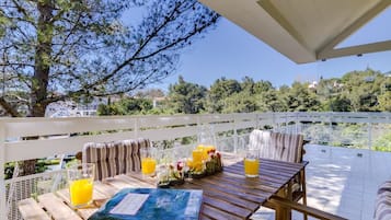 Opções para refeição ao ar livre