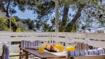 Opções para refeição ao ar livre