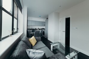 Living area - Century House Apartments (Watford)