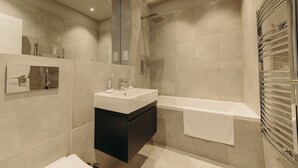 Leilighet, 1 dobbeltseng | Bad