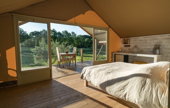 Deluxe Tent, Garden View | View from room - Bio Glamping Toscana Luxury Tents (Sorano)