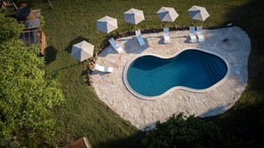 Outdoor pool - Bio Glamping Toscana Luxury Tents (Sorano)
