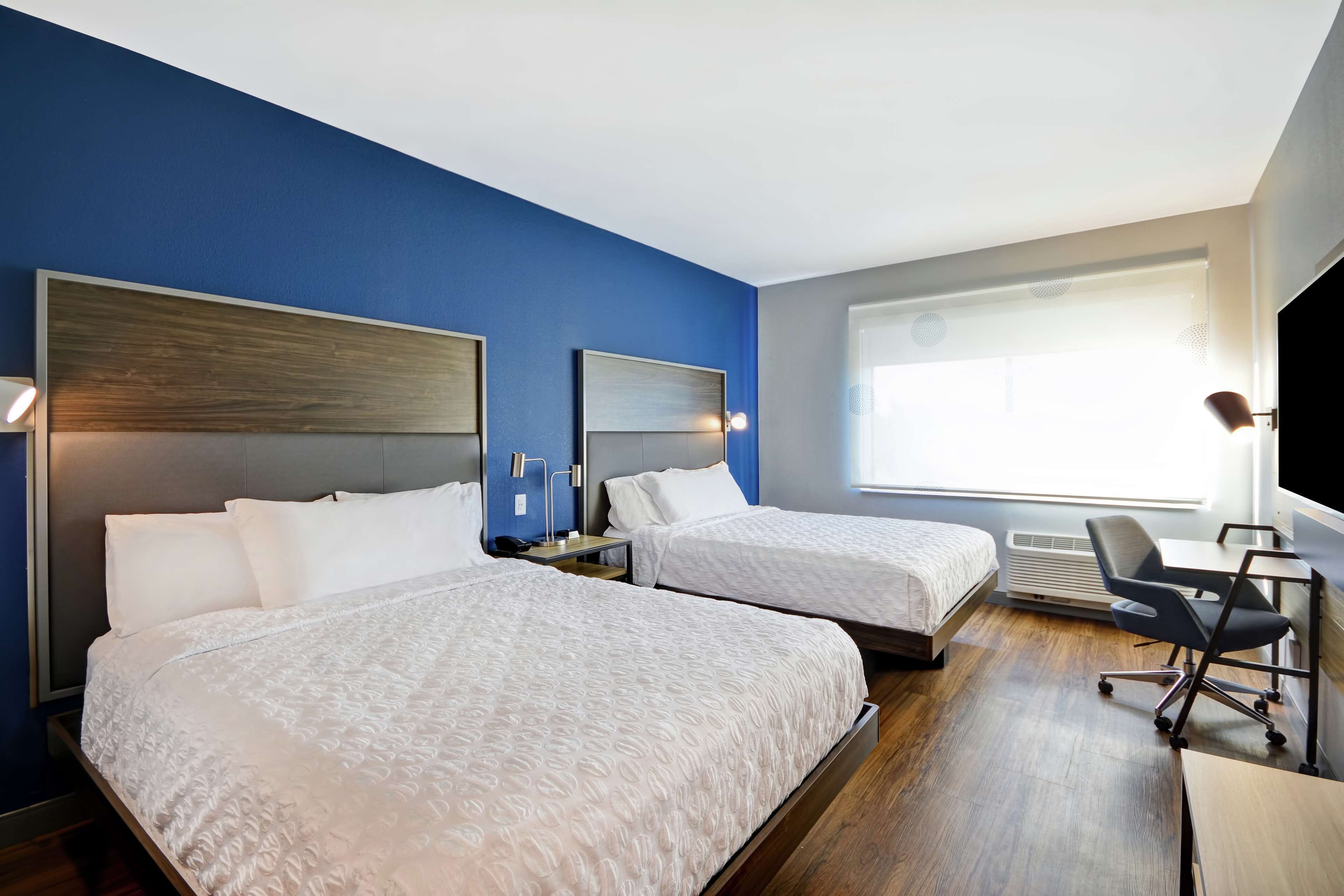 room, 2 queen beds | pillow-top beds, desk, blackout curtains, iron/ironing board