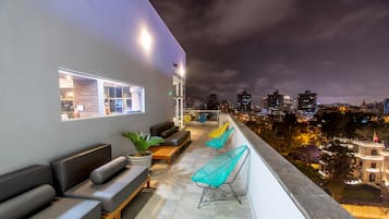 Terrasse sur le toit