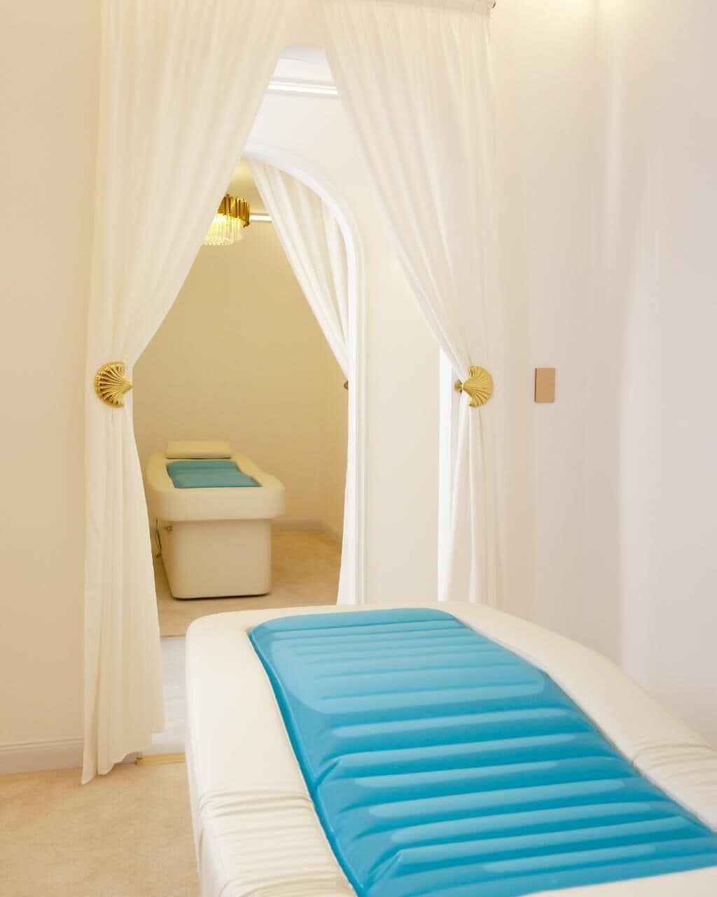 Espace de soins pour les couples, soins du visage, soins de réflexologie