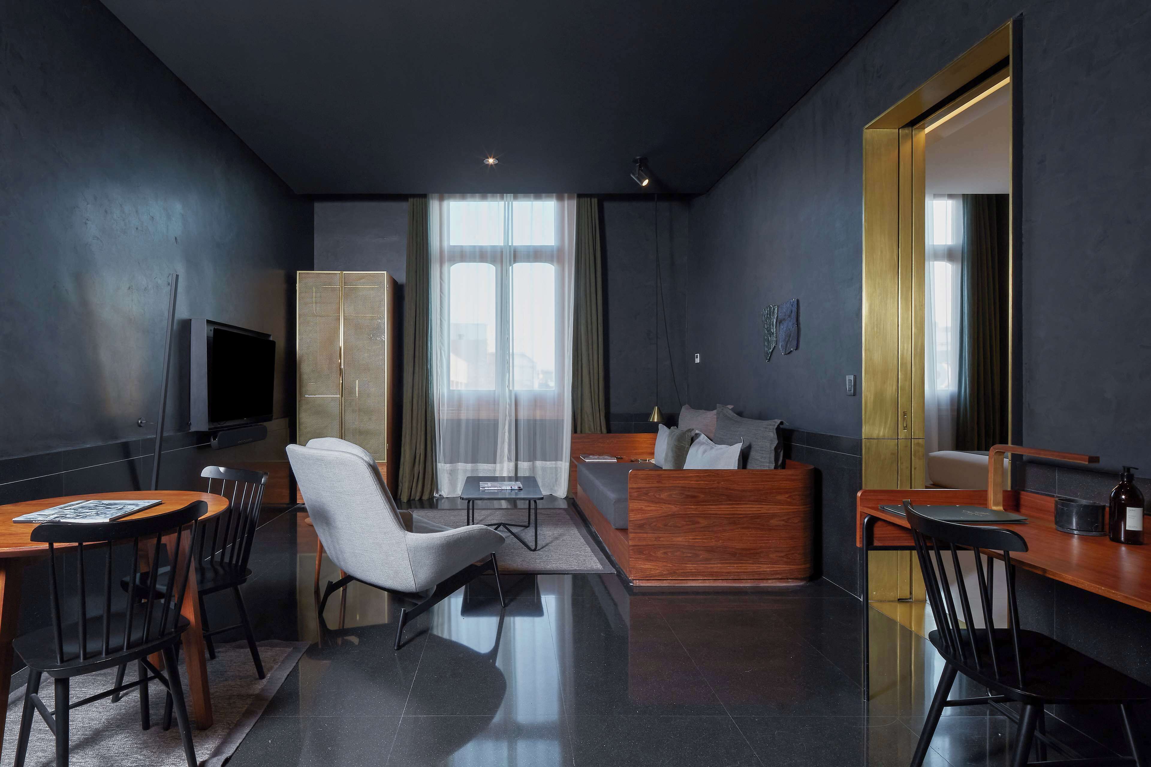 Suite, 1 Bedroom | Living area | 42-inch LCD TV with cable channels, TV, pay films