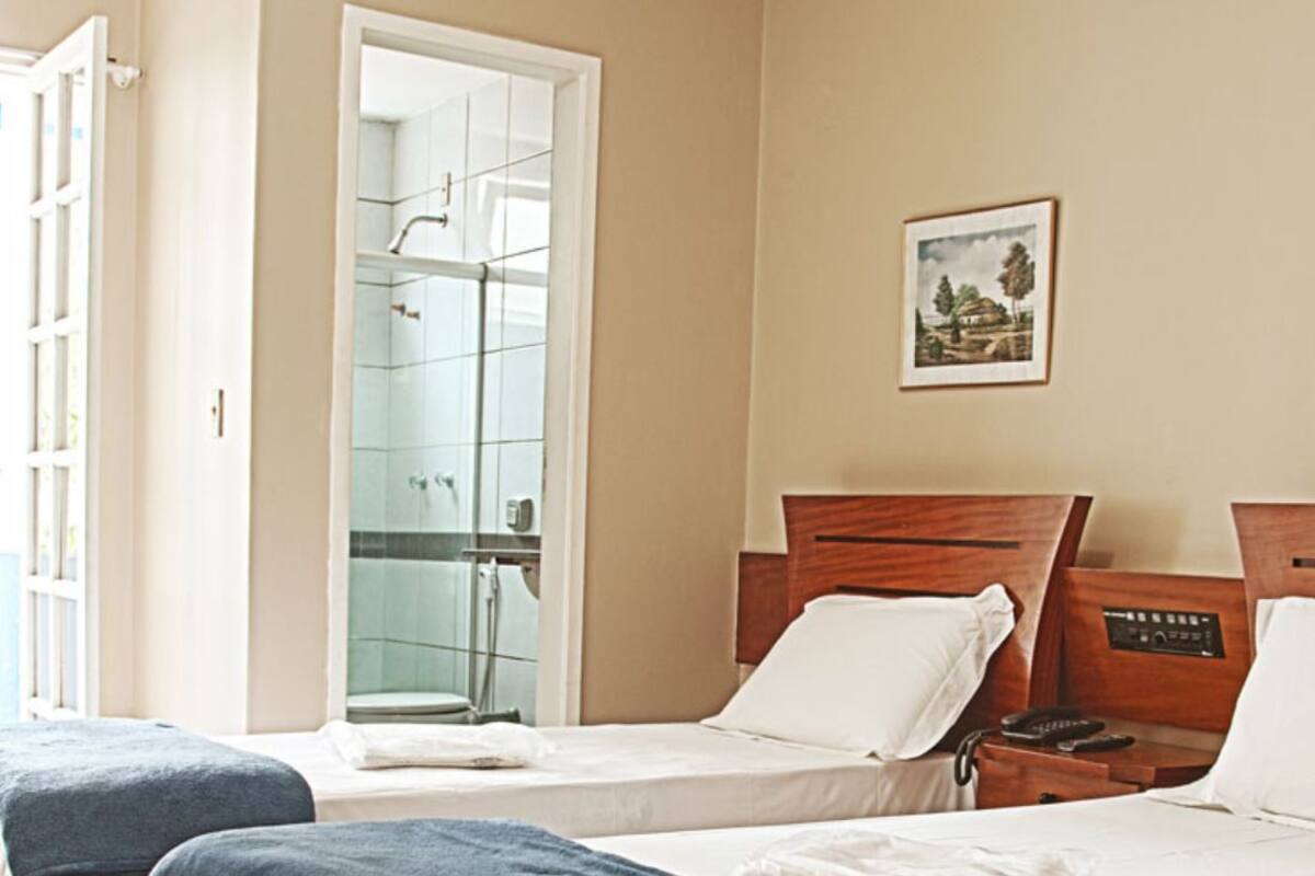 Classic Triple Room, 3 Twin Beds | Minibar, desk, blackout drapes, WiFi (free)