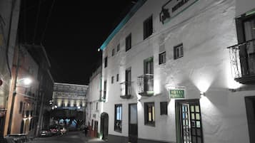 Front of property – evening/night