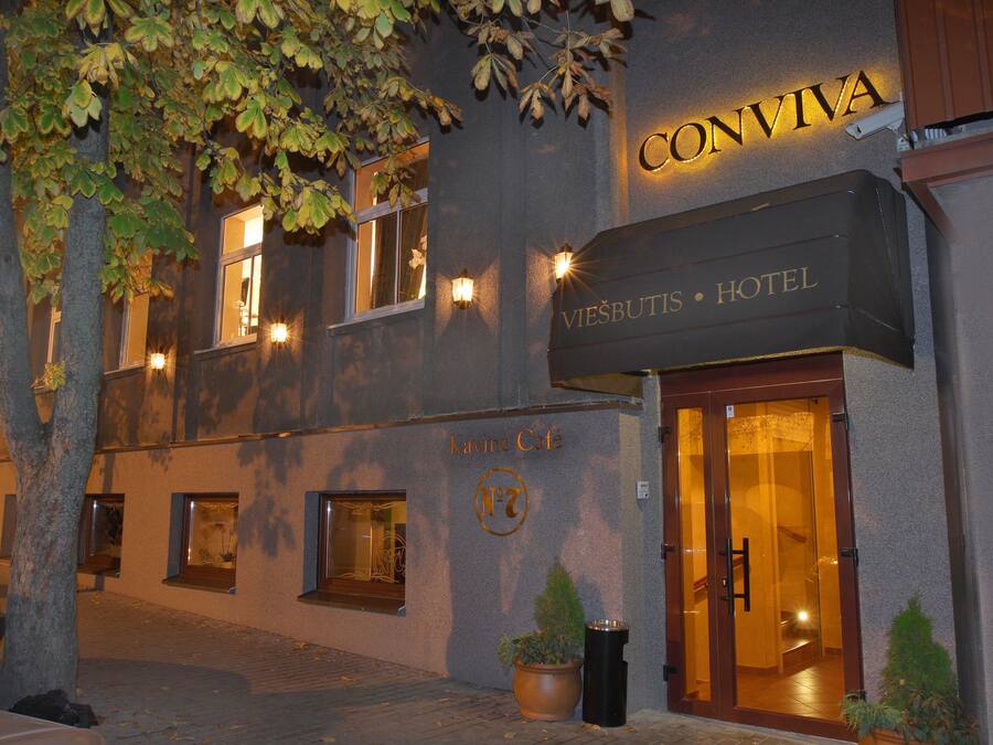 Front of property - evening/night