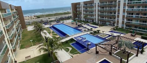 Apartment, 3 Bedrooms, Sea View | View from room