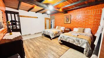 Basic Cottage, 2 Queen Beds | 1 bedroom, blackout drapes, soundproofing, iron/ironing board