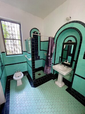 Habitación doble tradicional | Baño | Regadera 