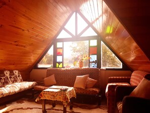 Family Cabin | Living area - Cabañas Yukatan (Aquitania)