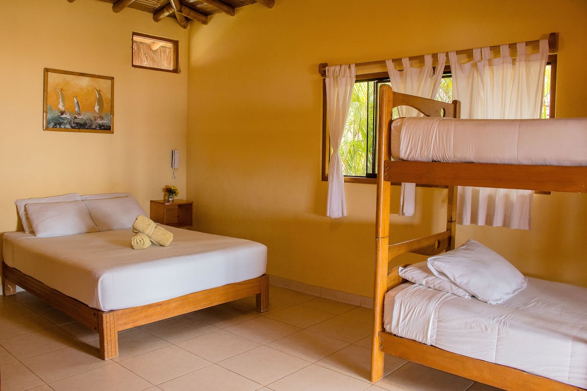 Individually furnished, bed sheets