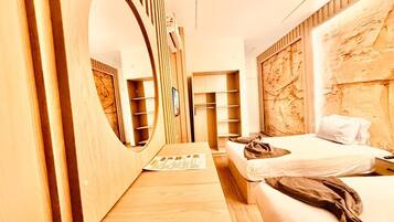 Panoramic Double or Twin Room, Non Smoking | In-room safe, individually decorated, individually furnished, desk