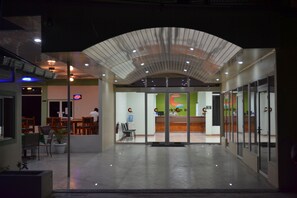 Entrada de la propiedad