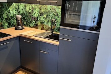 Ferienwohnung Marcella mit sonnigem Balkon-Küche