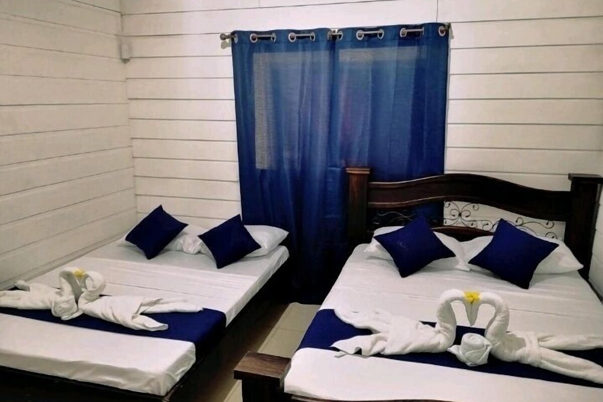 Ropa de cama hipoalergénica, wifi gratis y ropa de cama 