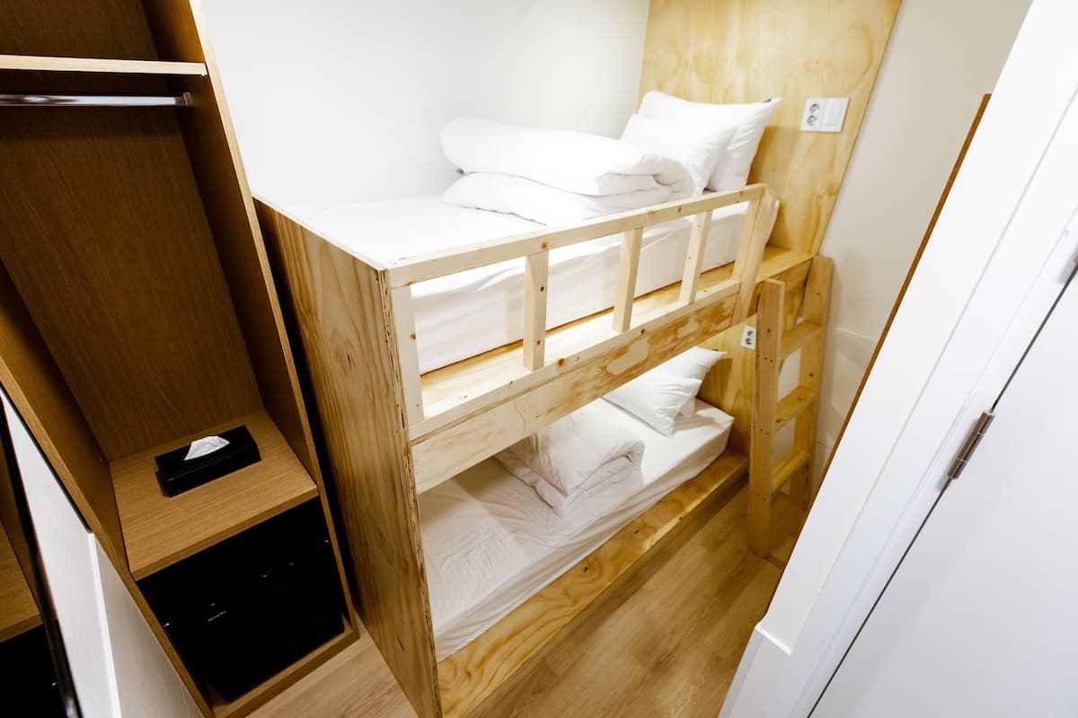 Twin Room, No Windows (Bunkbed) | Iron/ironing board, free WiFi, bed sheets