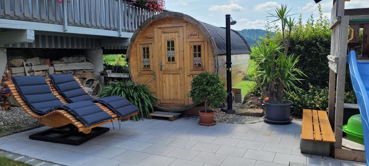 Ferienwohnung "Haus Monika" (Rötz)-Relaxplatz