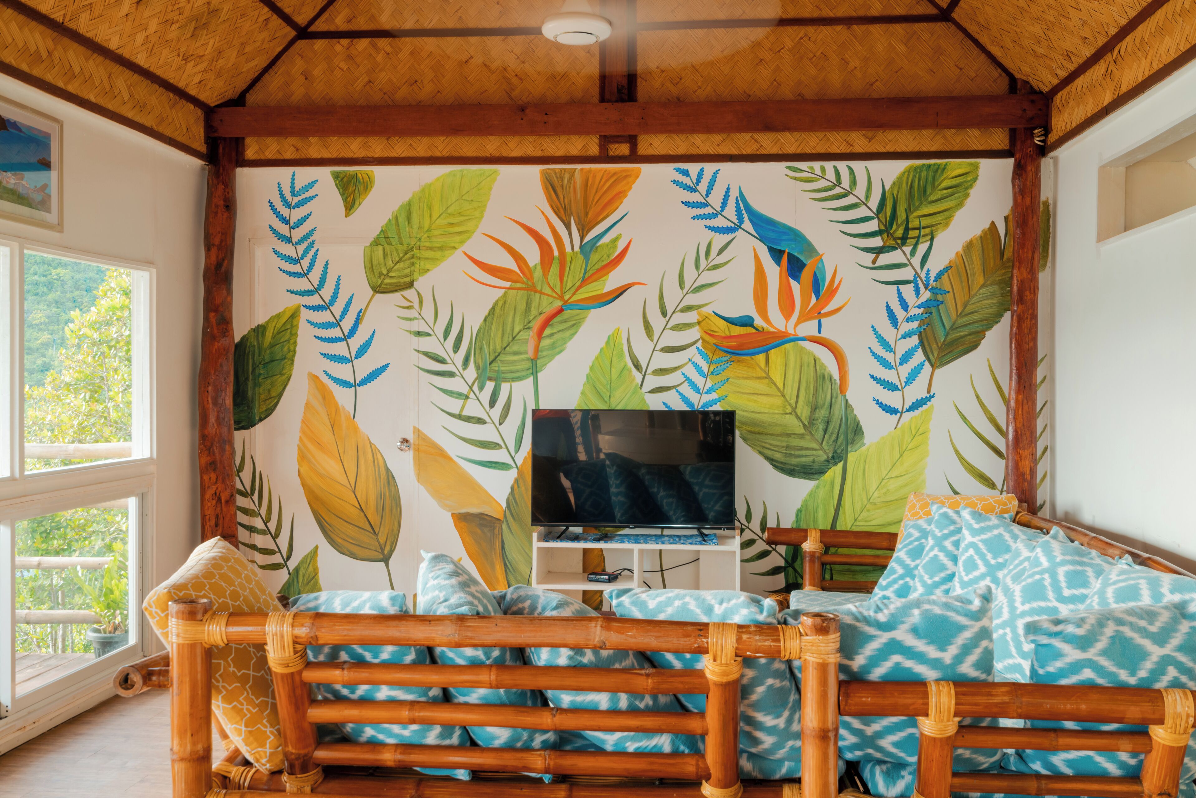 casita, sea view | living area