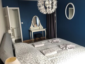 4 chambres, fer et planche Ă repasser, Wi-Fi gratuit, draps fournis
