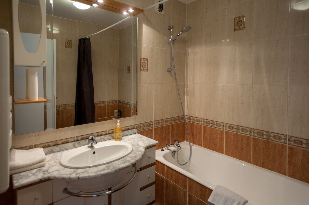 Secadora de cabello, toallas, jabón, shampoo 